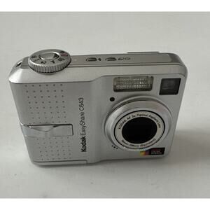 Kodak EasyShare C643 6.1MP Compact Digital Camera Point & Shoot Tested w/Card